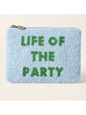Kate Spade X Target Life of the Party Beaded Zip Pouch